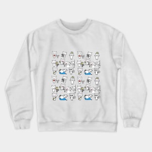 cute bears Crewneck Sweatshirt